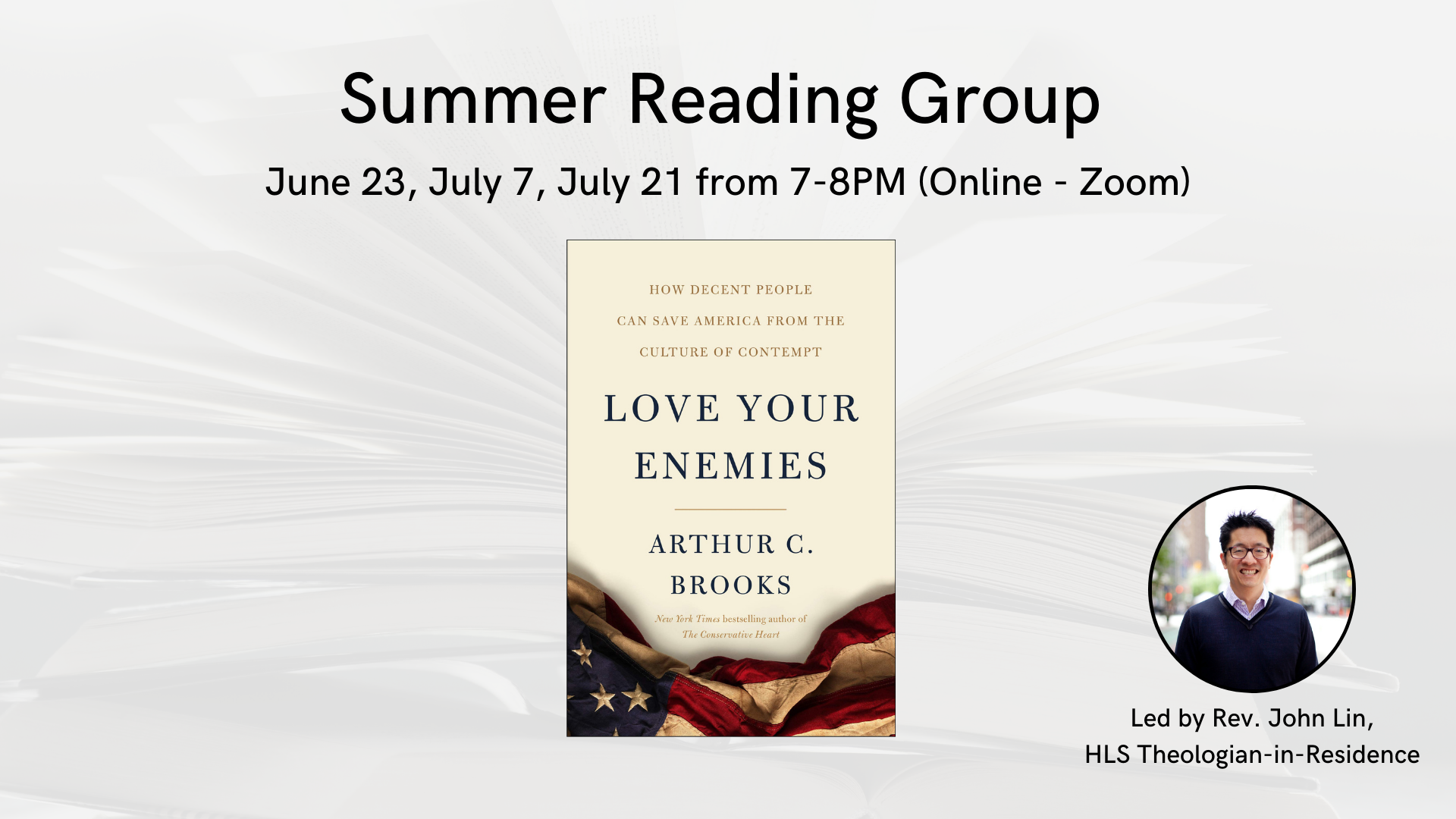 Join our Summer Reading Group!